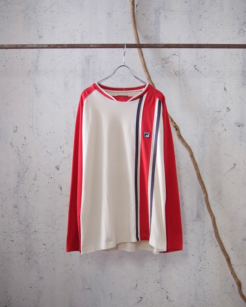 "FILA" design L/S T-shirt