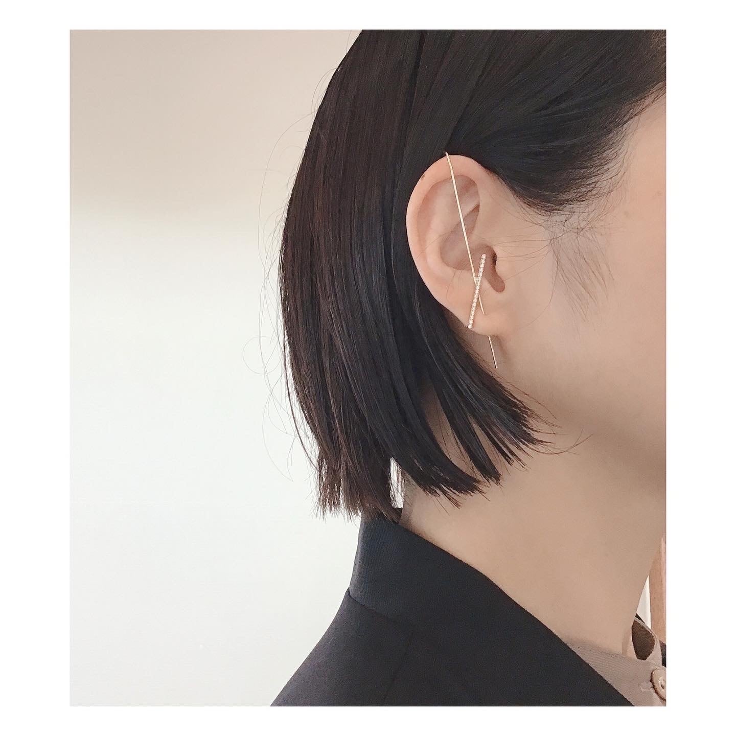 K10YG イヤーフックピアス(片耳) | imuraartgem