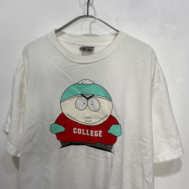 90s SOUTHPARK サウスパーク　プリントTシャツ　キャラT 白　XL