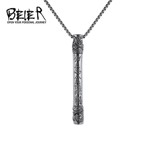 【送料無料】 メンズ ペンダント 316L ステンレス キング ゴールデン 棍棒 10000574