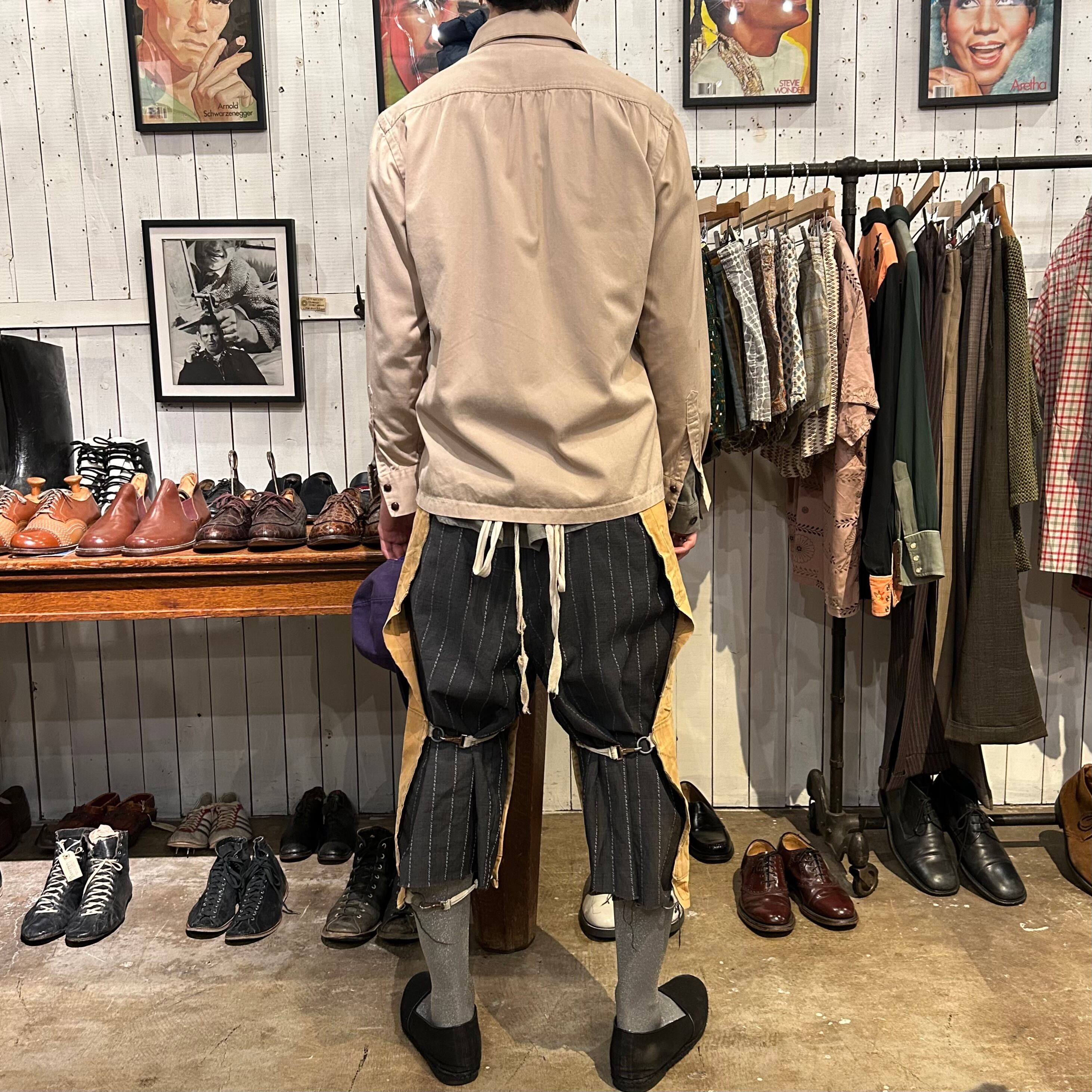 40s~50s Spitfire by Marlboro gabardine Jacket | JANTIQUES