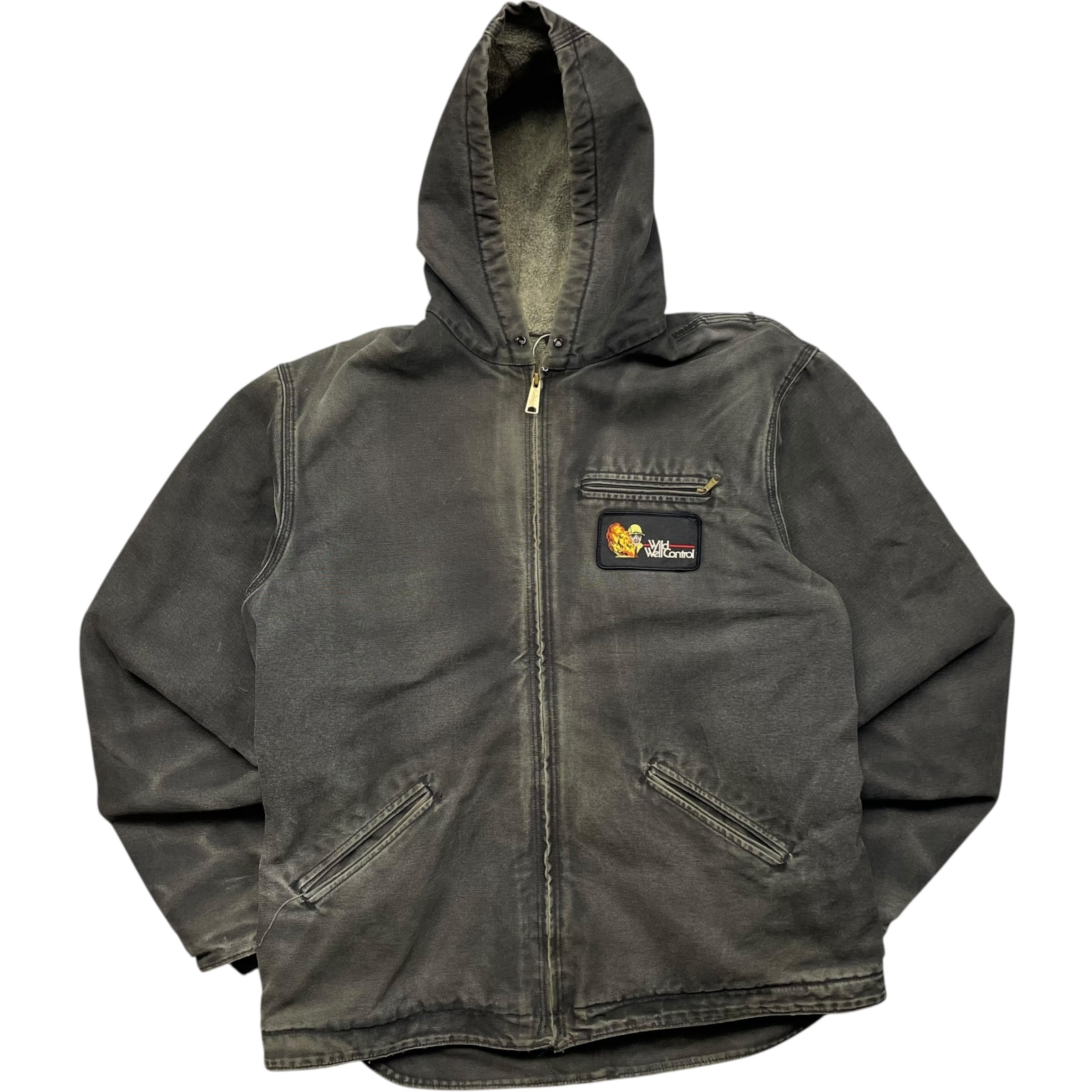 《XL》Carhartt カーハート アクティブジャケット 企業ロゴパッチ ブラック no.9587
