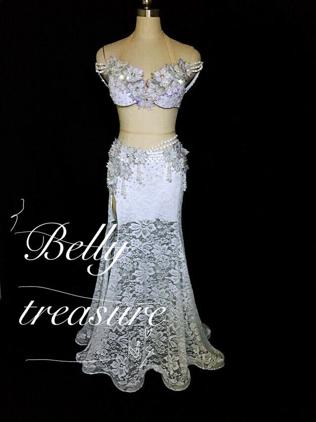 ベリーダンス オーダーメイド衣装YWQQY056 スカート丈延長