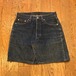 Levi's 501 リメイク デニム ミニスカート ★【クリックポスト利用で送料無料】