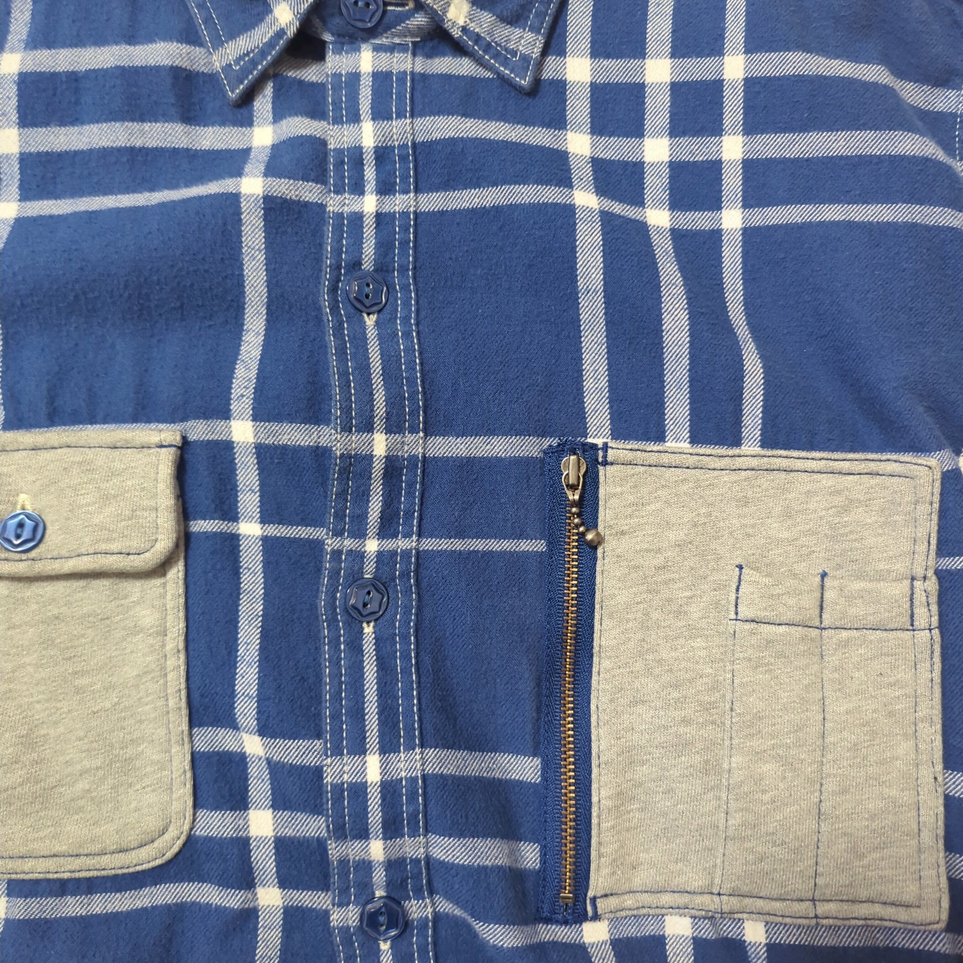 Levi's リーバイス 青白チェックネルシャツ | Bikers Classic Rags