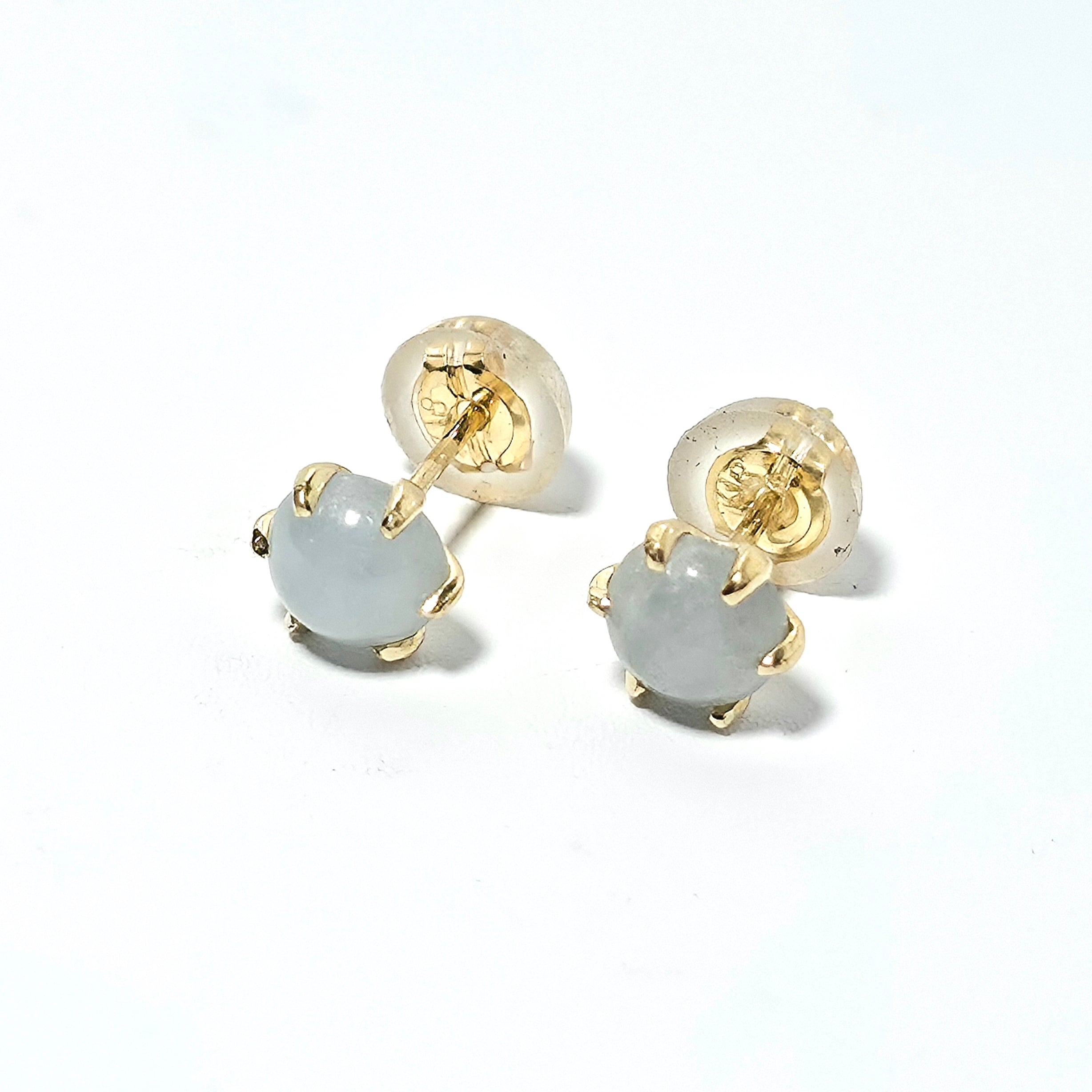 K18 :糸魚川翡翠:ピアス BPS0306 | 糸魚川翡翠工芸家 赤羽可行BASE
