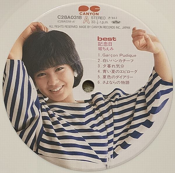 堀ちえみ / best -記念日- | soul respect records