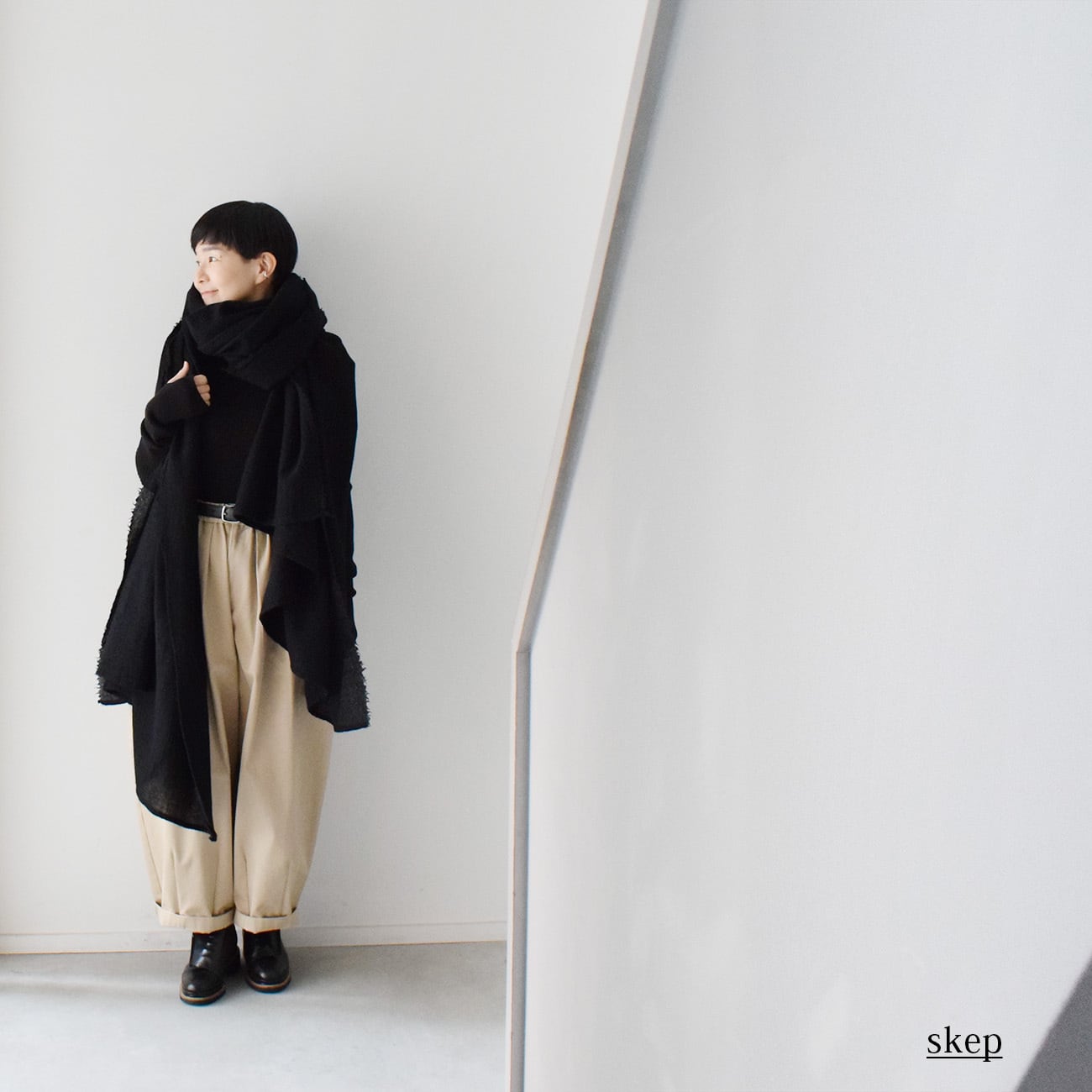 bong tang パンツ：ベージュ［PT79LPBE] | skep-online shop