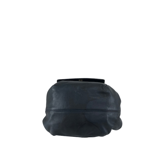 LOEWE ロエベ ショルダーバッグ ネイビー ロゴ ナッパレザー vintage ヴィンテージ オールド k4pn8w