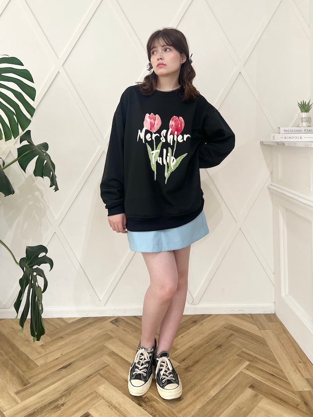 【GiGi viora】mershier tulip sweat