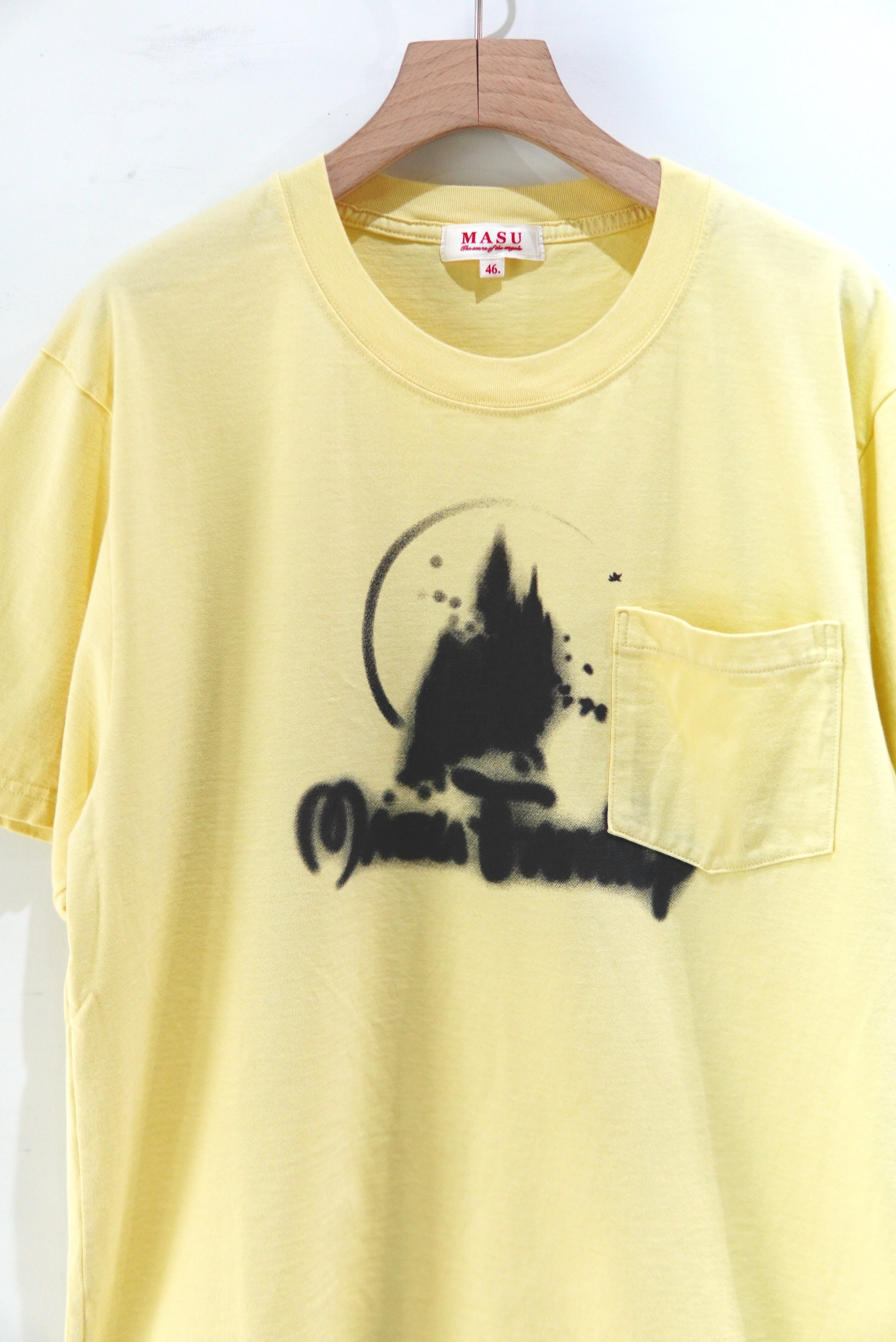 MASU / CASTLE POCKET T-SHIRT | POETRY