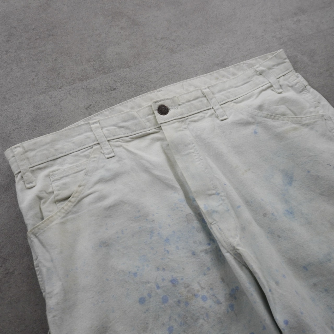 Dickies Sherwin-Williams white painter pants [W35.5L29相当] 古着 - 4