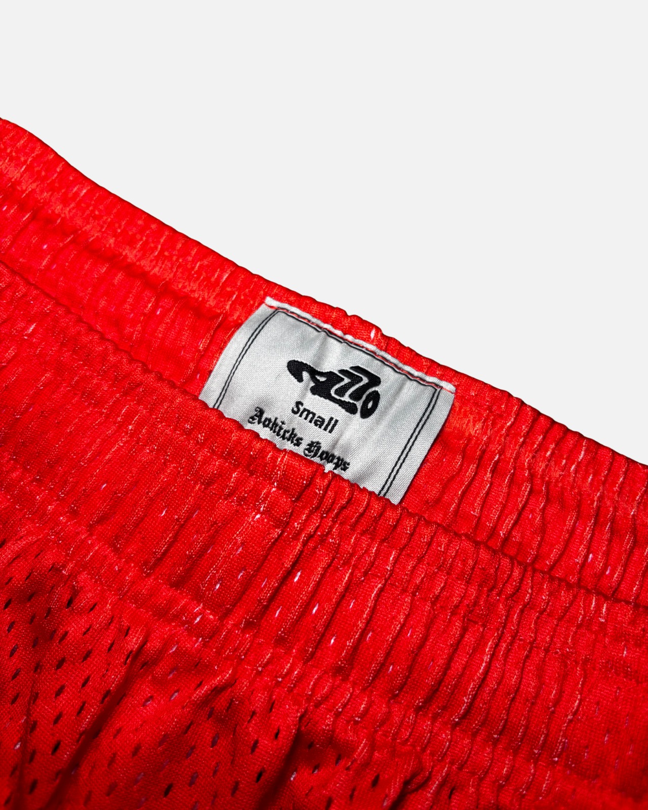 Logo Mesh Shorts - fire red