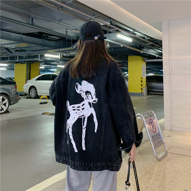 ルーズカジュアルジャケット スタンダードレディーススプリング レトロ 春物 ケッペル73048125146