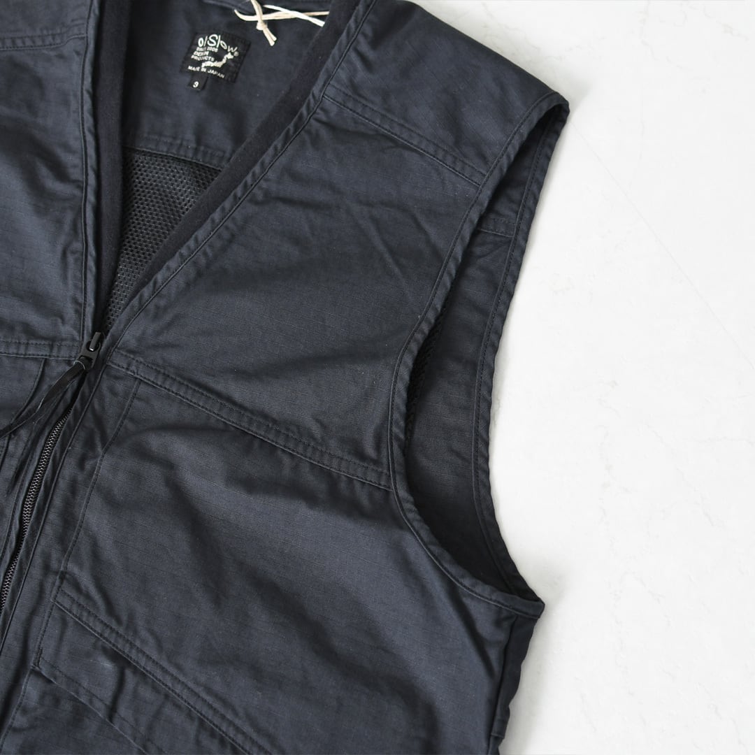 orslow [オアスロウ]UTILITY VEST -NAVY- [01-9020-02] ユーティリティ