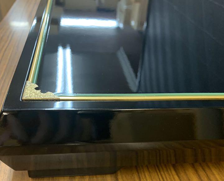 飾り台　No.216 雛人形　台 coco円（まどか）衣裳着親王飾り雛人形 高岡塗台 満月木