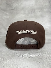 Mitchell&Ness/ミッチェルアンドネス NBA ロサンゼルス・レイカーズ キャップ ブラウン