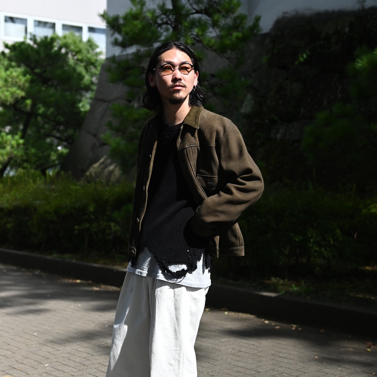OLD JOE(オールドジョー)PATINA DEER-SKIN JEAN JACKET (SUEDE)