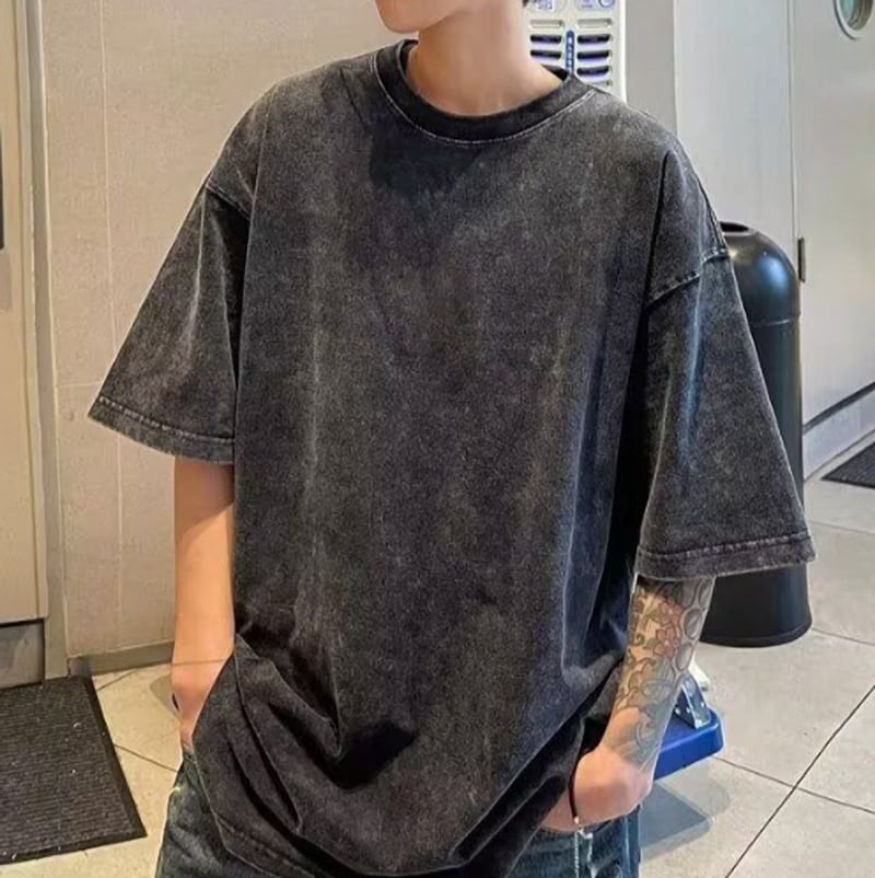 フェードブラック オーバーTシャツ LB1904