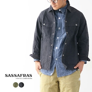 SASSAFRAS[ササフラス] double feel sun jacket [SF10507] ダブルフィールサンジャケット MEN'S