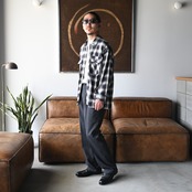 Leh / Embroidery Check Shirts