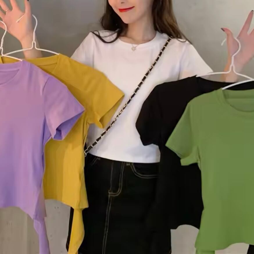 バックリボンミニTシャツ