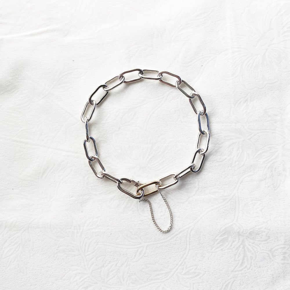 combi cable chain bracelet | P.O.P jewelry
