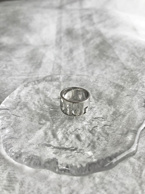 Christian Dior クリスチャン ディオール 指輪 シルバー ロゴ SILVER925 リング vintage ヴィンテージ オールド 8digxf