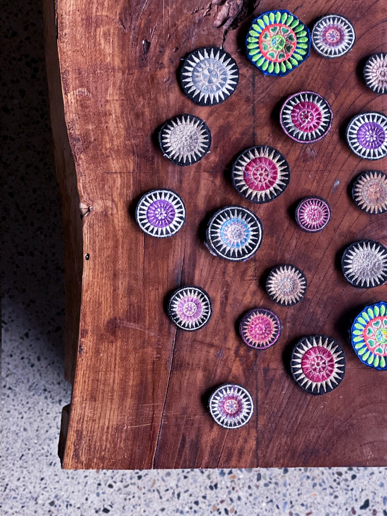 H'mong tribe/Vintage Fabric patch(10set)