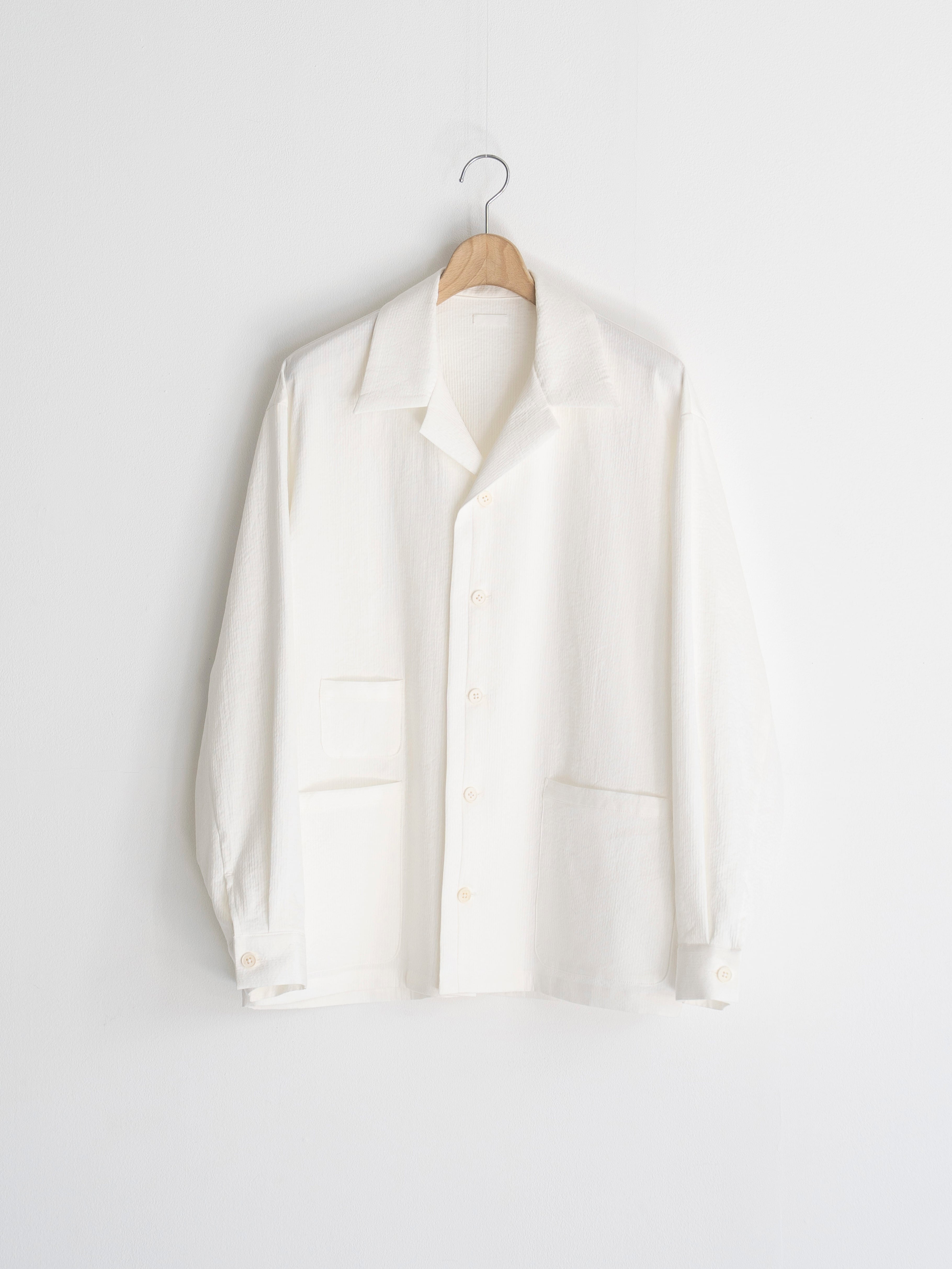 SEEALL OPENCOLLAR 50S SHIRTS WHITE SAU63 SH182 | BEST PACKING STORE
