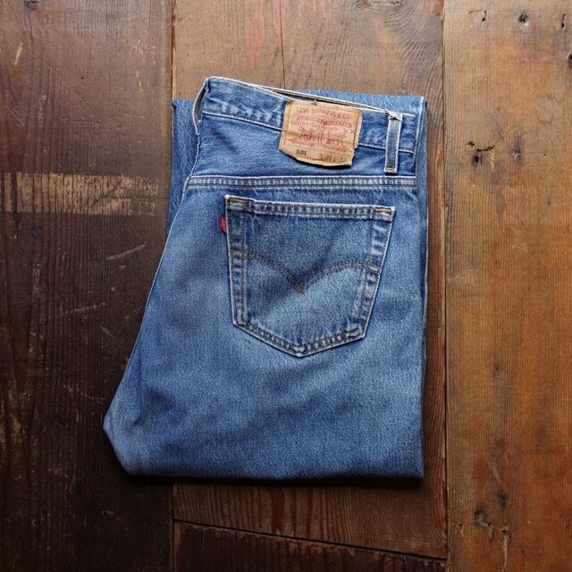 1990's Levi's 501 Denim Pants / リーバイス 501 Made in USA !! 実寸 