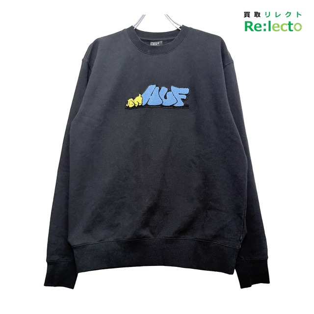 HUF ハフ DOG SENSE CREWNECK ドッグセンス クルーネックスウェット M