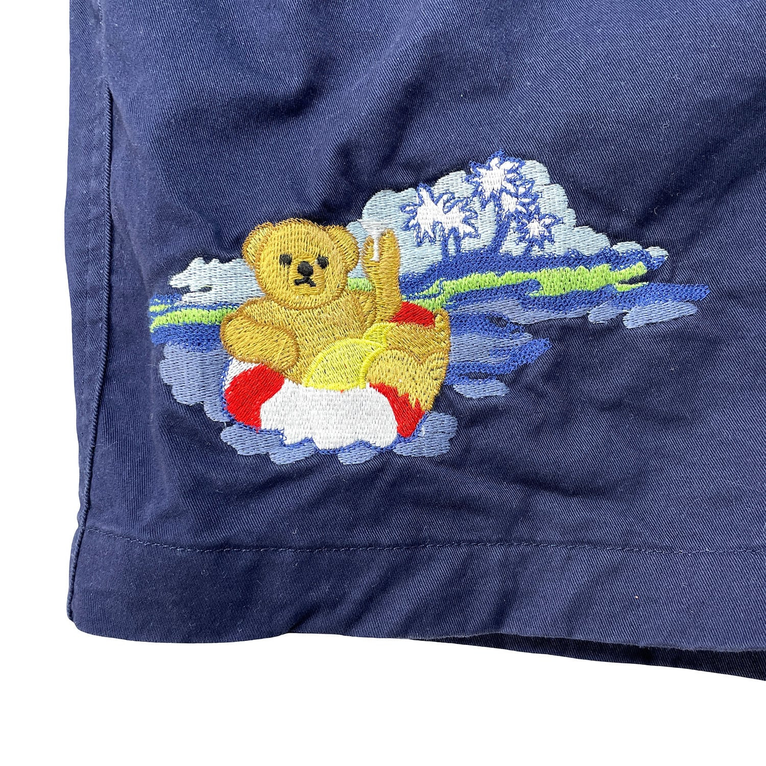 USA 古着 RALPH LAUREN ラルフローレン ポロベア コットン ショート