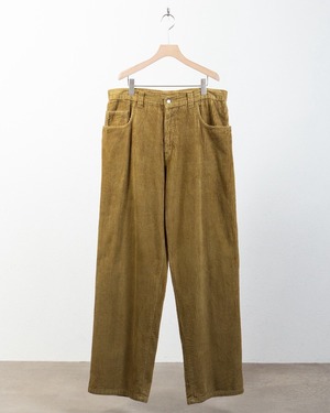 "BILLABONG" baggy silhouette wide wale corduroy trousers / Made In USA