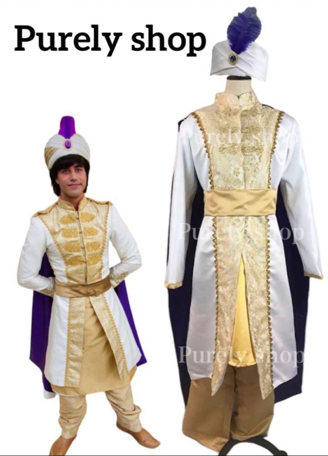 ディズニー アラジン グリーティング版 衣装 Dハロ 仮装 コスプレ 