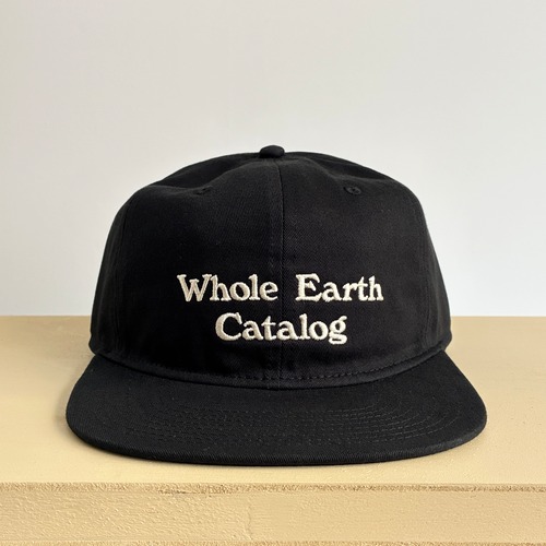 【予約販売】Whole Earth Catalog Hat [Black Twill]