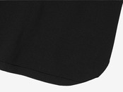 UMILE Yarn CREW NECK PULLOVER / BLACK