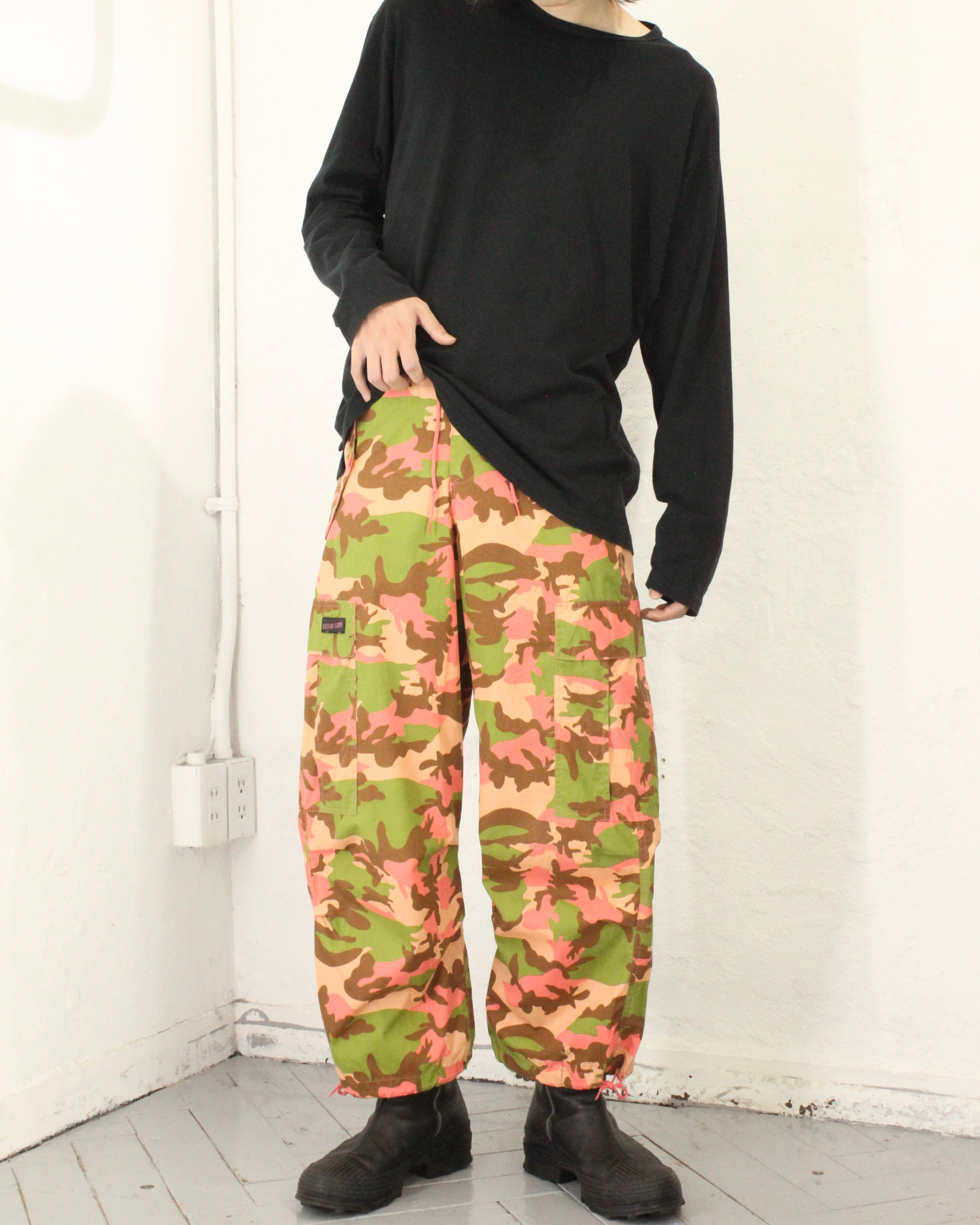 90s~ URBAN GROOVE Rare Color Camo Cargo Pants