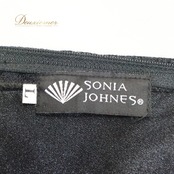 フラメンコ 衣装 ソニアジョーンズ SONIA JOHNES ベルト サッシュベルト コルセット 黒 レース リボン 編み上げ ブラック系 ダンス 発表会 パーティ フラメンコ ベルト ダンス衣装 コルセットベルト パーティ衣装 レースデザイン ブラックレース ブラックサッシュベルト ヴィンテージ風