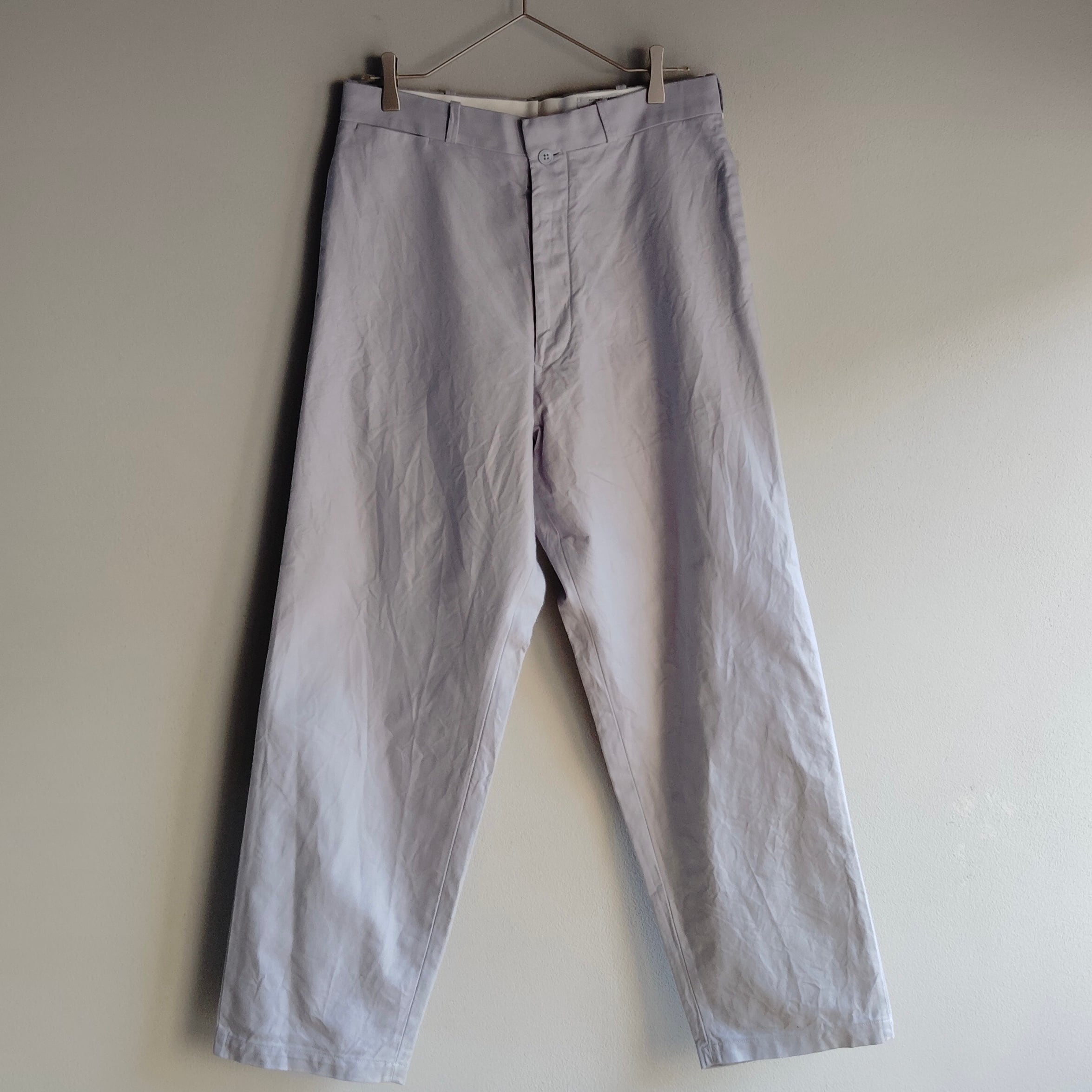 00s FRANCE製 Chloe ツータックスラックス　カシミア混　極太 00s FRANCE製 Chloe ツータックスラックス カシミア混 極太 【公式通販】