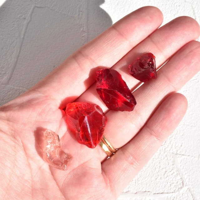 インドネシア産アンダラクリスタル原石 ちびっこアンダラいっぱいセットA