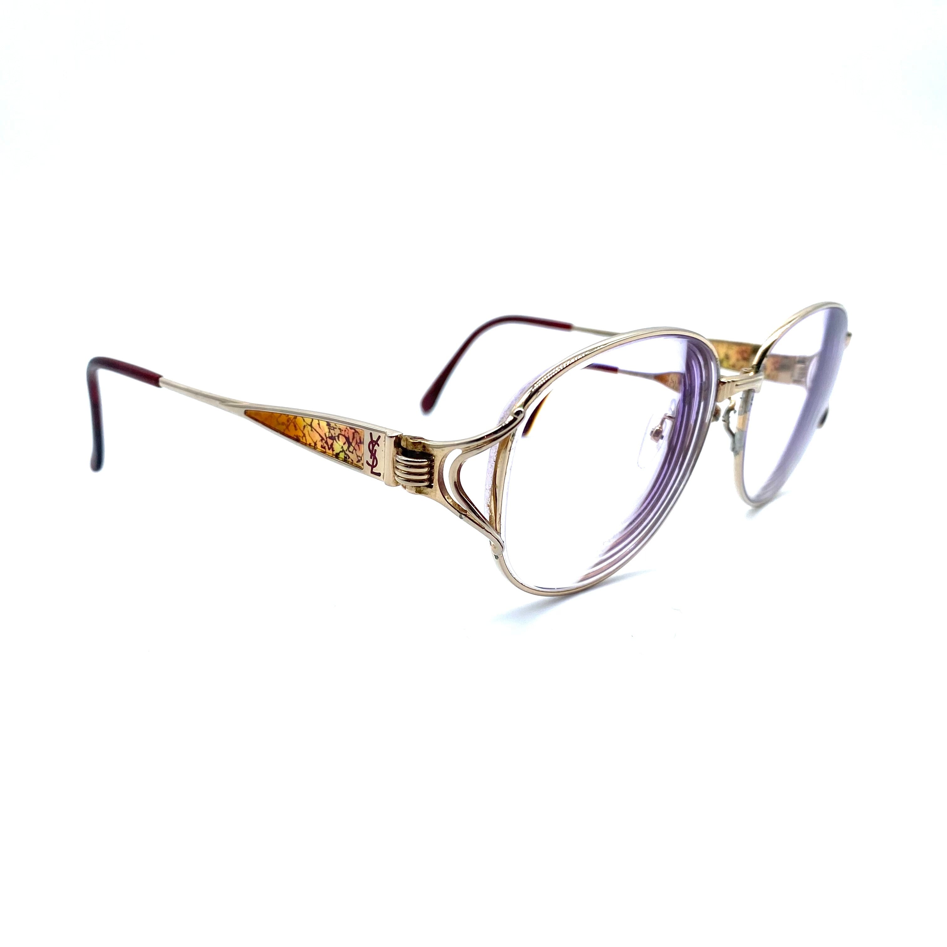 Vintage Yves Saint Laurent Prescription Eye Wear Sunglasses