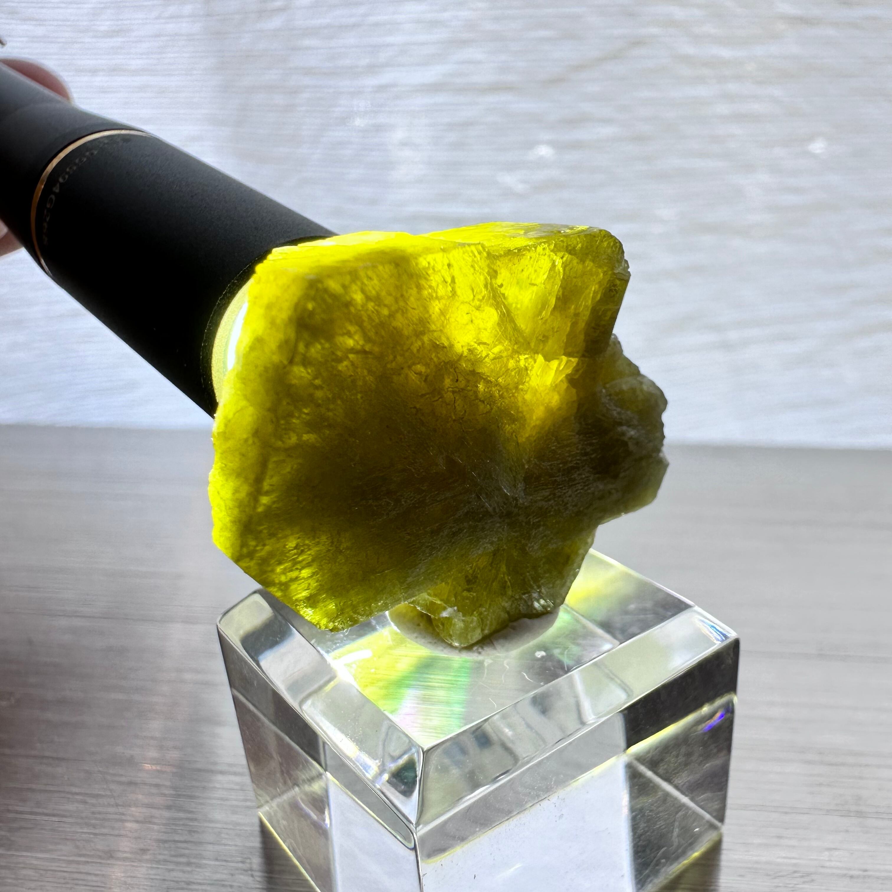 クリソベリル【Chrysoberyl】ブラジル産 | PEANUTS MINERALS