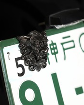 獅子狛犬 「阿」 NumberBolt /黒鉄