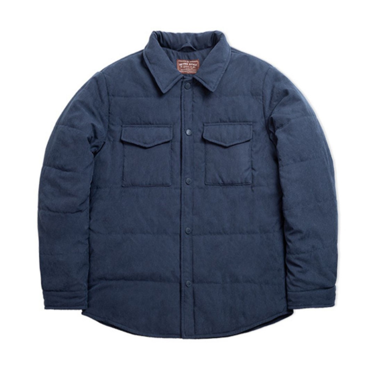 Quilted Jacket Button Down Long Sleeve ◇2color H0149