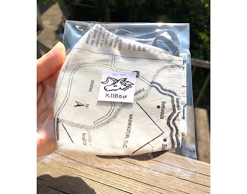 わたしのいく場所はわたしが決めようの布マスク