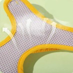 予約 ペットグッズ お花のコサージュ付き リード付きハーネス 犬 猫 小型犬 中型犬 大型犬 調整可能 メッシュ素材 通気性 快適 軽量 胴輪タイプ 散歩用 可愛い フラワーデザイン コスチューム 首に優しい おしゃれ お出かけグッズ cw-a-6670