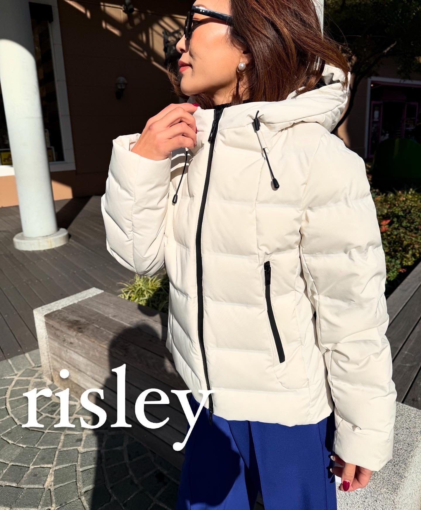 リズレイ RISLEY risley シームレスダウンジャケット | Sister by 