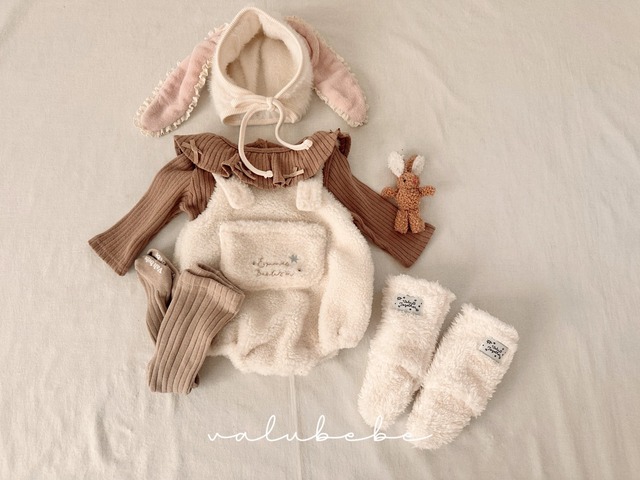 【予約】Fluffy Winter Boots 25 (Bebe)