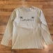 ヤシいもーれ  L/S Tee  (リブなし) Sand Khaki / TORTUGAオリジナル